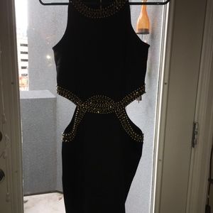 Unworn Glamorous Brand Black Cut Out Dress